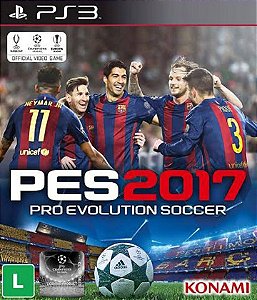 Pes 2017 - pro evolution soccer 17 PS3 Psn Mídia Digital