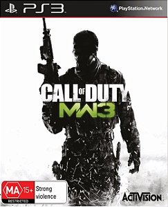 Call of Duty®: Modern Warfare® 3 Ps3 Psn Mídia Digital