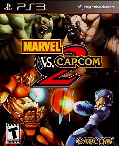 Marvel vs Capcom 2 Ps3 (clássico ps2) Psn Mídia Digital