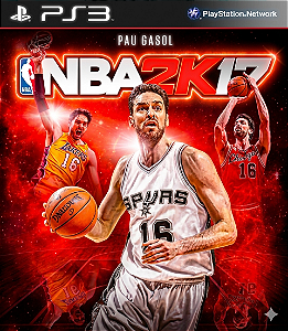 NBA 2K17 PS3 PSN mídia digital