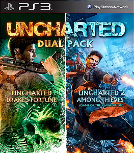 UNCHARTED 1 e 2™ Dual Pack Ps3 Psn Mídia Digital