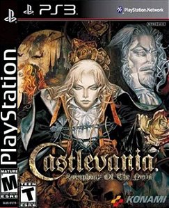 Castlevania Symphony Of The Night (clássico ps1) Ps3 Psn Mídia Digital