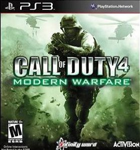 Call Of Duty 4: Modern Warfare Ps3 Psn Mídia Digital
