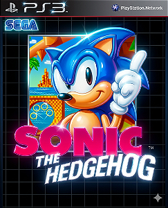 Sonic the hedgehog Ps3 (megadrive classic) psn mídia digital
