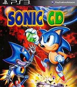 Sonic Cd Ps3 (clássico sega CD) PSN Mídia Digital