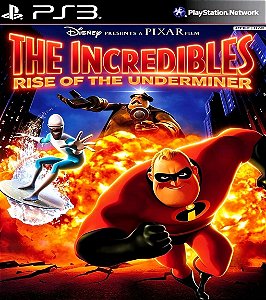 Os Incriveis Rise Of The Underminer (Ps2 Classic) Ps3 Psn Midia Digital