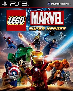 Lego Marvel Super Heroes Ps3 Psn Mídia Digital