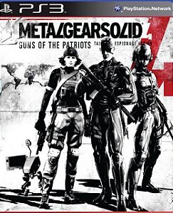 Metal Gear 4 - Guns Of The Patriots Ps3 Psn Mídia Digital