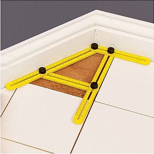 Esquadro De Vários Ângulos Para Cortar Piso Azulejo Madeira
