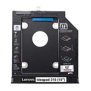 Adaptador Caddy Para Hd Ou Ssd - Notebook Lenovo Ideapad 310