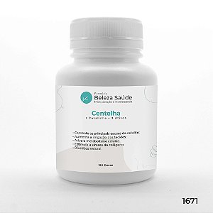 Centelha + Cavalinha + 3 Ativos - Composto Anticelulite - 120 doses