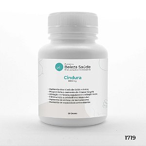 Cindura 800mg - Ganho de Massa, Força e Resistência - 60 doses