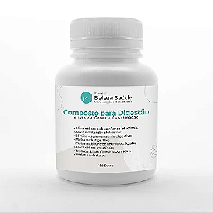 Composto para Digestão, Alívio Gases e Constipação - 180 doses