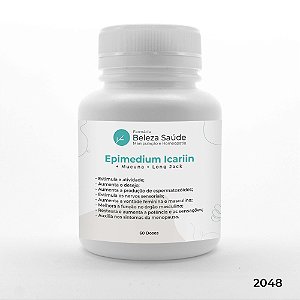 Epimedium  + Mucuna + Long Jack - Aumento do Desempenho Homem e Mulher - 60 doses