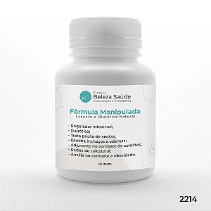 Fórmula Manipulada Laxante e Diurético Natural - 60 doses