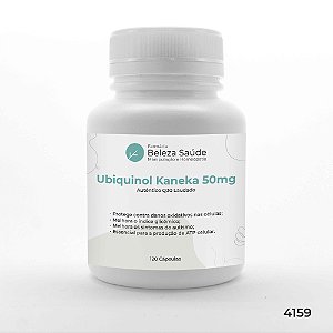 Ubiquinol Kaneka 50mg : Autêntico Q30 Laudado 120 Cápsulas