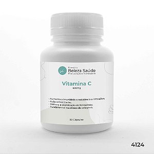 Vitamina C 500mg : 90 Cápsulas