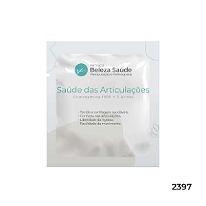 Glucosamina 1500 + 3 Ativos - Saúde das Articulações - 45 doses