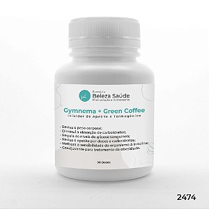 Gymnema + Green coffee - Inibidor de Apetite e Termogênico - 90 doses