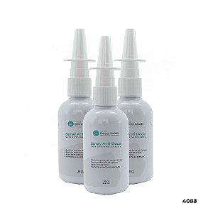 Spray Anti Doce Com Gymnema Silvestre : Kit 3 Frascos X 60ml
