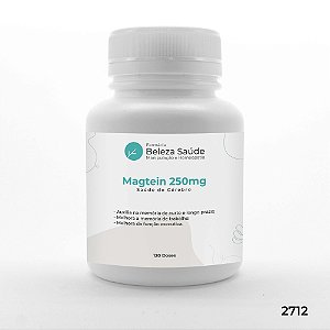 Magtein 250mg - Original Chemyunion Magnésio Treonato : Saúde do Cérebro - 120 doses