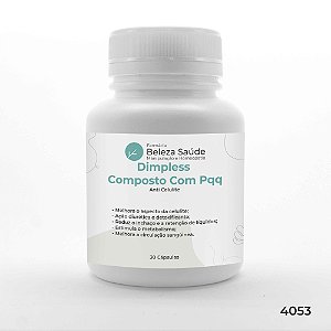 Dimpless Composto Com Pqq : Anti Celulite 30 Cápsulas