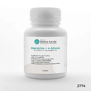 Meratrim + 4 Ativos -  Efeito Diurético e Termogênico - 45 doses