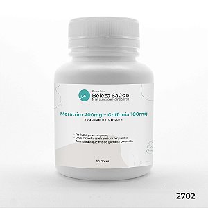 Meratrim 400mg + Griffonia 100mg Redução Cintura - 30 doses