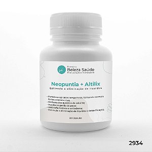 Neopuntia + Altilix - Estimula a Eliminação de Líquidos - 60 doses