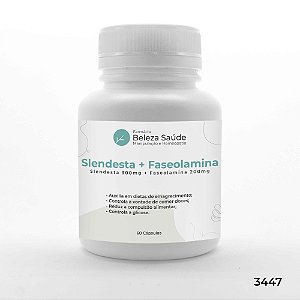 Slendesta 300mg + Faseolamina 200mg - 60 Cápsulas