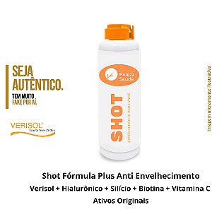 Verisol + Hialurônico + Silício + 2 Ativos : 60 Shots 21ml