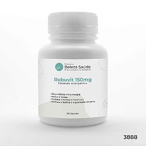 Robuvit 150mg : Fórmula Energética 30 Cápsulas