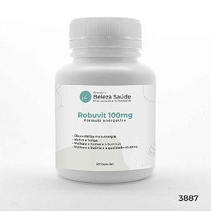 Robuvit 100mg : Fórmula Energética 60 Cápsulas