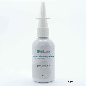Spray Antitranspirante Suor Excessivo Pés e Mãos : 100ml