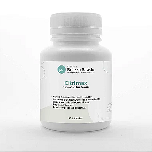 Citrimax + Lactobacillus Gasseri  :  Probiótico Modulador Corporal  que  Diminui a Compulsão Alimentar - 90 Cápsulas