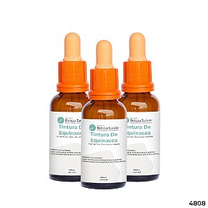 Tintura De Equinacea - Aumento Da Imunidade : Kit 3 X 100ml