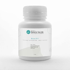 Bcaa 2:1:1 - Fórmula Farmacêutica : Pote com 720g  Sabor Laranja