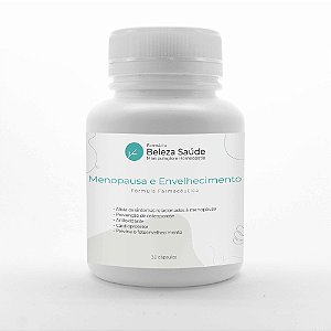 Composto para  Menopausa e Envelhecimento :  Fórmula Farmacêutica 30 Cápsulas