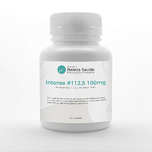 Intense #112,5 100mg - Probiótico 112,5 bilhões UFC : Fórmula Farmacêutica 120 Cápsulas