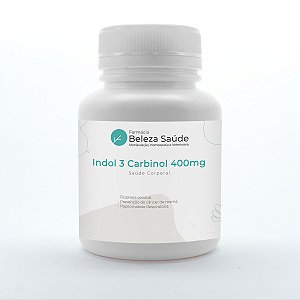 Indol 3 Carbinol 400mg Saúde Corporal - 30 doses