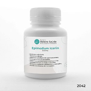 Epimedium Icariin 500mg Aumento do Desempenho