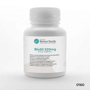 BioSil 520mg Silício Orgânico - Pele e Unhas