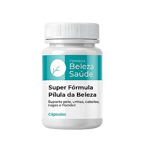 Super Fórmula Pílula Da Beleza : Rugas Flacidez 90 Cápsulas