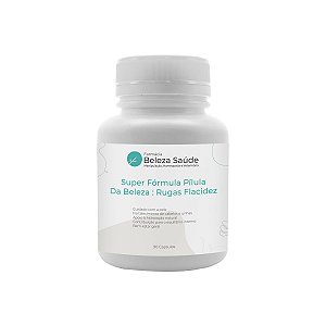 Super Fórmula Pílula Da Beleza : Rugas Flacidez 90 Caps Ativo Puro