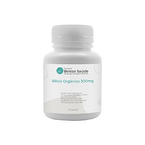 Silício Orgânico 300mg : Fagron Siliciumax 30 Cápsulas Ativo Puro