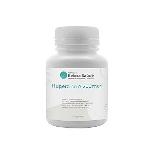 Huperzine A 200mcg - Memória E Cognição 30 Cápsulas