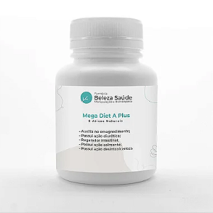 Composto Mega Diet A Plus - 8 Ativos Naturais