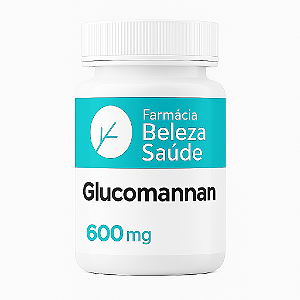 Glucomannan 600mg | Suplemento Natural Fibra Solúvel