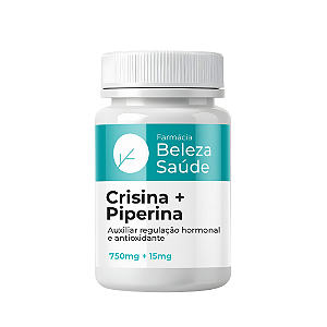 Crisina 750mg + Piperina 15mg