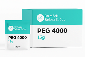 Peg 4000 Polietilenoglicol 15gr | Sachês